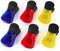 Plastic Refrigerator Magnet Clips Sets? Magnet Paper Clips, Snacks Bag Clips? Multipurpose Clips - Set of 6 (Red Blue Yellow)...