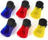 Plastic Refrigerator Magnet Clips Sets? Magnet Paper Clips, Snacks Bag Clips? Multipurpose Clips - Set of 6 (Red Blue Yellow)...