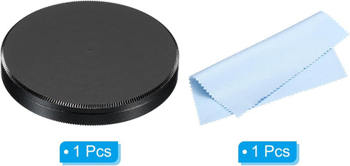 PATIKIL 43mm Lens Cap, Camera Lens Cap Cover Universal Lens Filter Stack Cap Front Metal Protective Case Cover with Cleaning Cloth for Photography...