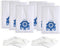 Replacement GN Vacuum Cleaner Bags Compatible with Miele Classic C1,Complete C2, Complete C3, S227/S240, S270,S400,S2,S5,S8 Series Canister Vacuum...