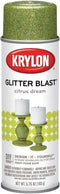 Krylon Glitter Blast Glitter Spray Paint for Craft Projects, Citrus Dream Green, 5.75 oz...