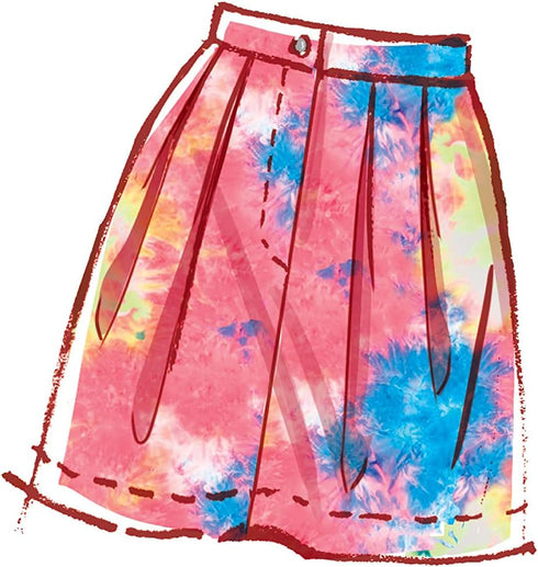 McCall's Misses' High-Waisted Pencil Skirt Sewing Pattern Kit, Code M8222, Sizes 6-8-10-12-14, Multicolor...
