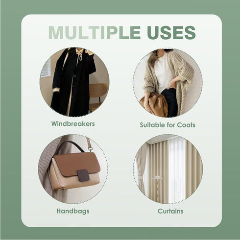 5pcs Magnetic Buttons for Clothing Sewable Snaps Invisible Hidden Sewing Button Snaps Sewing Button Snaps for Curtains Coats Jackets Bags Washable...