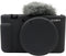Camera Case for Sony ZV-1 ZV1 ZV 1 Vlog Camera, Camera Cover Body Skin with Removable Lens Cover Buttons Prompts Anti-Scratch Slim Fit Soft Silico...