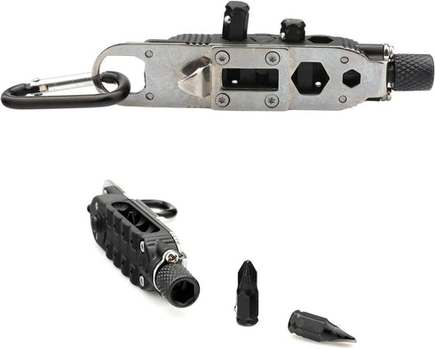 Buspoll Phillips screwdriver keychain tool flat screwdriver and nutdriver hex wrench hand tool...
