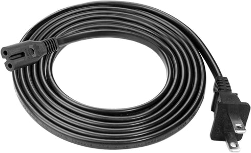 2 Prong Power Cord Compatible with Epson Workforce/Stylus/Ecotank Printer, WF-2520 WF-3620 WF-M1560, ET-2720 ET-2750 ET-2650 ET-m1120 ET-m1170 ET-...