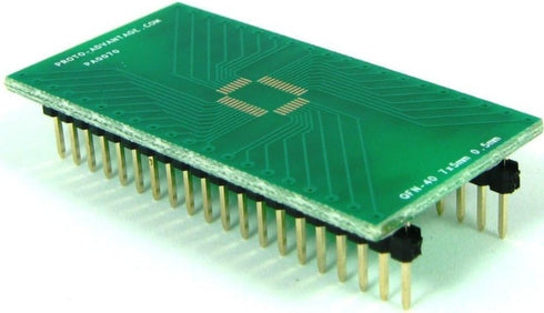 Proto-Advantage PA0070 QFN-40 to DIP-40 SMT Adapter (0.5 mm Pitch, 7 x 5 mm Body)...