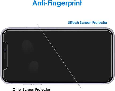 JETech Screen Protector for iPhone 11 6.1-Inch with Camera Lens Protector, Tempered Glass Film, 2-Pack Each...
