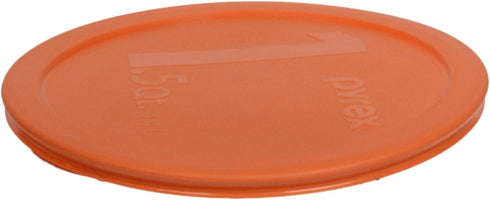 Pyrex 323-PC 1.5qt Round Orange Storage Lid for Glass Bowl Made in the USA...