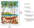 A Peaceful Voyage - Hawaiian Canoe (Wa‘a) - Diamond Head Crater - From an Original Watercolor Painting by Peggy Chun - Master Art Print (Unframed)...