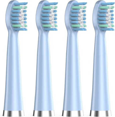 Replacement Toothbrush Heads for Rtauys Electric Toothbrush?Electric Toothbrush Heads for Rtayus?4 Pcs Light Blue...
