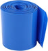 uxcell 55mm Flat Width 10M Length PVC Heat Shrink Tube Blue for 18650 Batteries...