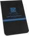 Rite in the Rain All-Weather Law Enforcement Notebook, 3.25" x 5", Black Cover, Legal Pattern (No. 1023)...