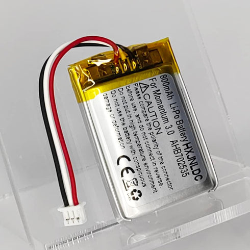DC 3.7V 800mAh AHB702535PCT-01 Rechargeable Polymer Lithium Battery for Sennheiser Momentum 3.0 M3AEBT M3IETW Wireless Noise Cancelling Headphones...