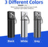 2 Pack Small Pocket Pill Box Keychain, Portable Mini Aluminium Alloy Pill Organizer Case Container for Purse, Waterproof Metal Pill Holder Medicin...