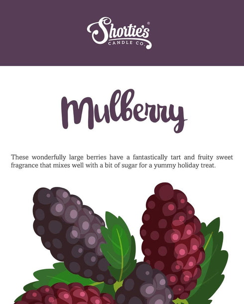 Shortie's Candle Company Mulberry Wax Melts Multi Pack - Formula 117-2 Highly Scented 3 Oz. Bars (6 Oz. Total) - Made with Natural Oils - Christma...