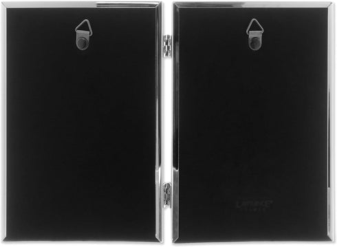 Lawrence 650057D Silver Metal 7.1-Inch x 10.3-Inch Picture Frame...