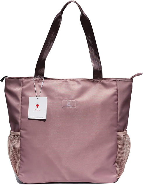 ESVAN Original Floral Water Resistant Large Tote Bag Shoulder Bag for Gym Beach Travel Daily Bags Upgraded...