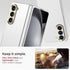 Miimall for Fold 5 Case with Screen Protector, Skin-Touch Texture HD Screen Protector Slim Case for Z Fold 5 - Silver......