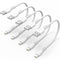 6 inch iPhone Charge Cable Short, 0.5ft 5Pack USB to Lightning Cord for Fast Charging Stations Compatible with Apple iPhone 12 11 Pro Max Xs 8 7 6...