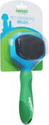 Slicker Wire Pin Dog Brush with Comfort Grip Handle - Cat and Dog Grooming Brush - For Dogs with Short and Long Haired Dogs - Best Pet Grooming Ha...