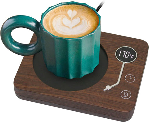 Coffee Mug Warmer, CEROBEAR Mug Warmer for Desk 3 Temperature Control 130?/150?/170?, Cup Warmer with Auto Shut Off for Coffee Milk Tea Beverage...