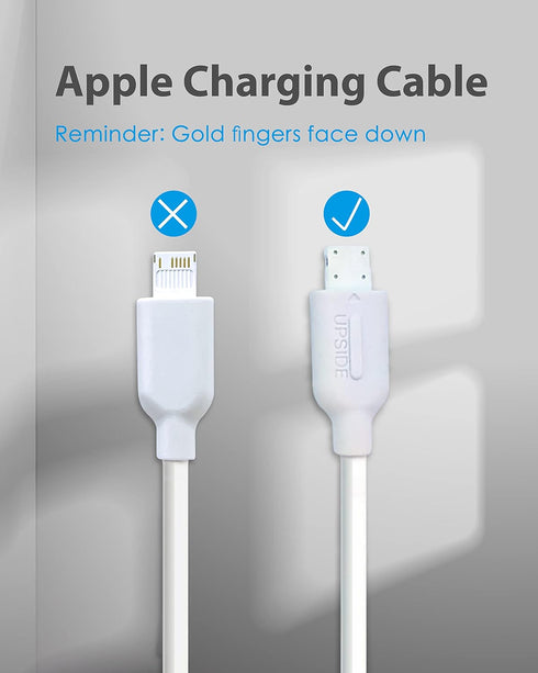 Gigastone ?5-Pack? Charging Cable for Apple Lightning Devices, 3ft Fast Charge 12W, Compatible with iPhone, iPad, Charging only, Data Sync not Sup...