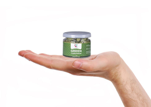 Indian GREEN CARDAMOM Pods Whole | 1 oz | Flavourful Indian Spice | Semillas de Cardamomo | by Yogi's Gift...
