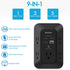 USB Wall Charger Surge Protector - Addtam 5 Outlet Extender with 4 USB Charging Ports (1 USB C), 3-Sided 1800J Power Strip Multi Plug Outlets Adap...