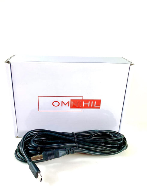 OMNIHIL 15FT High Speed Micro-USB 2.0 Cable Compatible with Hypergear 20000mAh Power Bank Model: 1545B......
