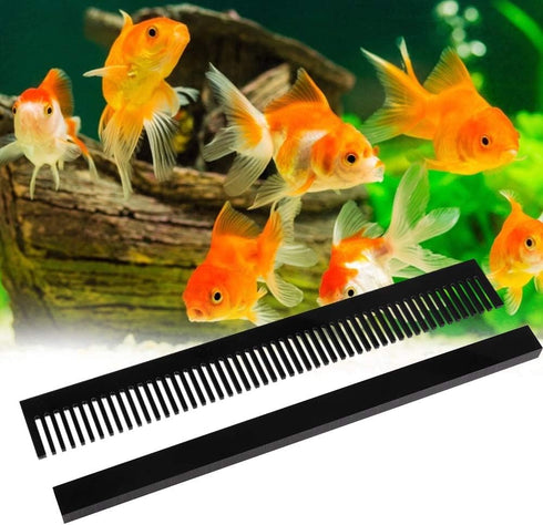 Tnfeeon Aquarium Weir Comb, 320mm Length Aquarium Weir Comb Marine Sump Fish Tank Refugium for Avoid Fish Overflow...