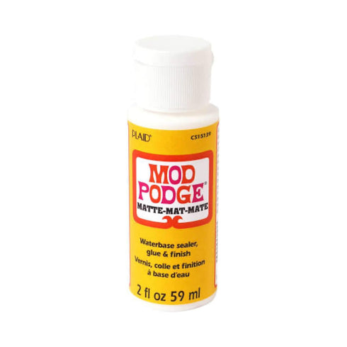 Krafty Kit Mod Podge Bundle: 2oz Gloss and 2oz Matte Water-Based Glue, Sealer & Finish...