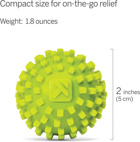 TRIGGERPOINT PERFORMANCE THERAPY MobiPoint Textured Massage Ball for Targeted Foot Pain Relief, (2-Inch)...
