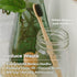 Bamboo Charcoal Toothbrush Pack, Medium Soft Bristle Brush, Charcoal Infused Bristles, Biodegradable & Eco Friendly, Sustainable Bamboo (Pack of 4...