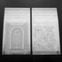 Large Stamp & Die Storage Pocket Envelope 20 Pack Resealable Clear Plastic Seal Bags Storage Case for Cutting Dies Stencil Album Stamp Crafts Pape...