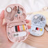 2pcs Min Travel Sewing Kit DIY Sewing Supplies Portable Sewing Tool Kits Buttons Pins Storage Box Sewing Box Beginner Friendly Emergency Sewing Re...