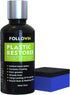 FOLLOWIN Plastic Restorer for Cars - Black Trim Restorer & Ceramic Coating, Resists Water, UV Rays, Dirt, Not a Dressing, Hydrophobic Protection, ...