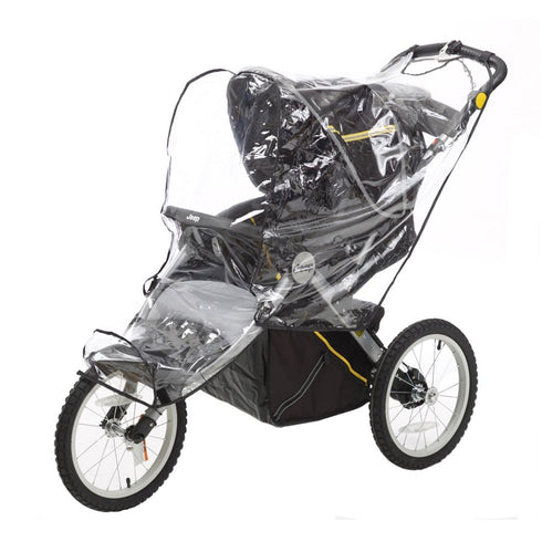 Jeep Jogging Stroller Weather Shield, Baby Rain Cover, Universal Size to fit most Jogging Strollers, Waterproof, Windproof, Ventilation,Protection...
