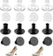High Heel Protectors, 8 Pairs Heel Stoppers & Heel Repair Caps - 4 Sizes Shoe Heel Cover for Women Perfect for Weddings, Grass, Gravel, Wetlands(X...