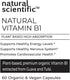 Vitamin B1 (Thiamine) Supplement 100mg - from Organic Guava and Tulsi - Plant-Based, Gluten-Free, Vegetarian, Non-GMO - 60 Capsules - Premium Diet...