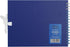 Maruman S310-02 F0 Art Spiral Sketchbook, Thick Drawing Paper, Blue, 24 Sheets...