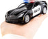 BDTCTK 1/36 Scale Corvette Police Car Model, Zinc Alloy Die-Cast Pull Back Vehicles Kid Toys for Boy Girl Gift (Corvette Police Car)...