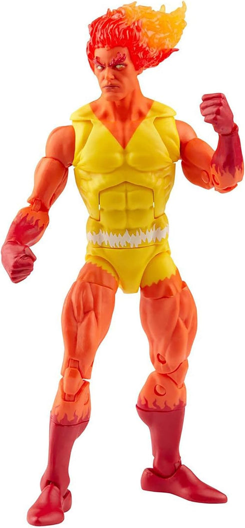 Hasbro Marvel Legends Series Retro Fantastic Four Firelord 6-inch Action Figure Toy, Includes 3 Accessories (F3444)...
