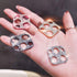 Omorro for iPhone 12 Pro Max Bling Lens Protector, Camera Cover 3D Glitter Crystal Diamond Rhinestone Shining Dots Metal Protective Decoration Sti...