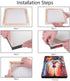 Canvas Stretcher Bars 16x20 Inch, Wood Canvas Frame Kit, Easy to Assemble Canvas Stretching System, Gallery Wrap Oil Frame Kits Canvas Wood Stretc...