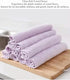 Set of 5 Coral Fleece Turkish Towel Home Textile for Kitchen Cleaning Cloth, 10x10inches (Lilac)...