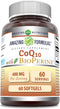 Amazing Formulas CoQ10 with Bioperine Supplement | 400 Mg Per Serving | 60 Softgels | Non-GMO | Gluten Free | Made in USA...