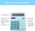 Office Calculators Desktop, 12-Digit Dual Power Cute Calculator with Large LCD Display Big Button for Office Home and School (Blue)...