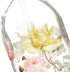 Glass Soap Pump Dispenser Floral and Butterfly 17 Ounce by A Ting...