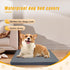 Pet Bed Cover M 30x20x3'' Dog Bed Covers Waterproof Dog Bed Covers Large Dog Bed Washable Removable Cover Dog Bed Covers Replacement Washable Dog ...
